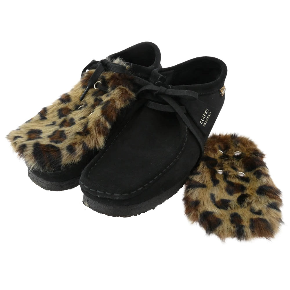 エクストララージ WALLABEE LEOPARD ワラビー レオパード シューズ ブラック系 ブラウン系 26.5cm【中古】