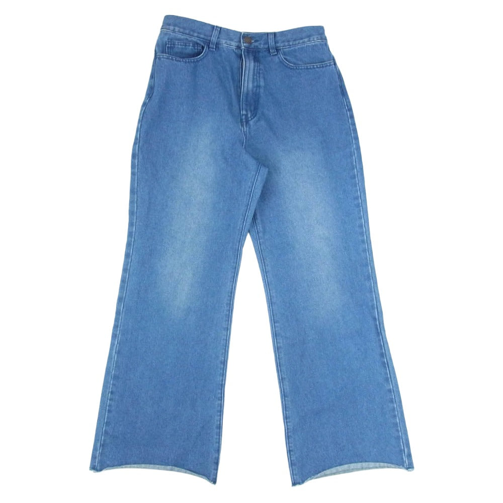kolor カラー 21AW 21WCM-P08101 2タック クロップド テーパード