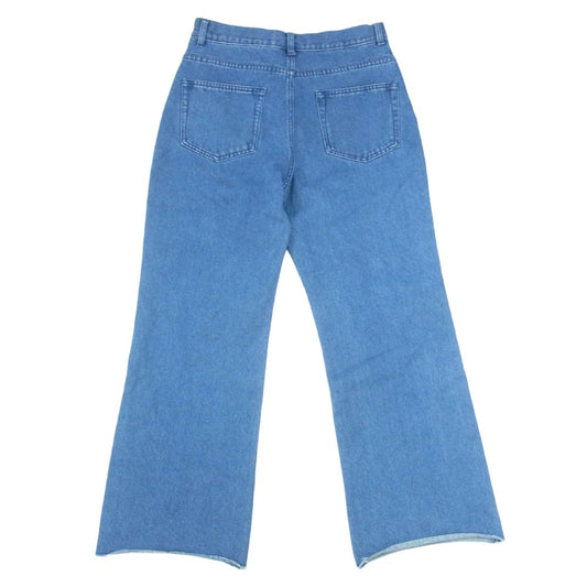 atmos アトモス at22aw-pt01 atmos pink カットオフ デニム パンツ インディゴブルー系 L【中古】