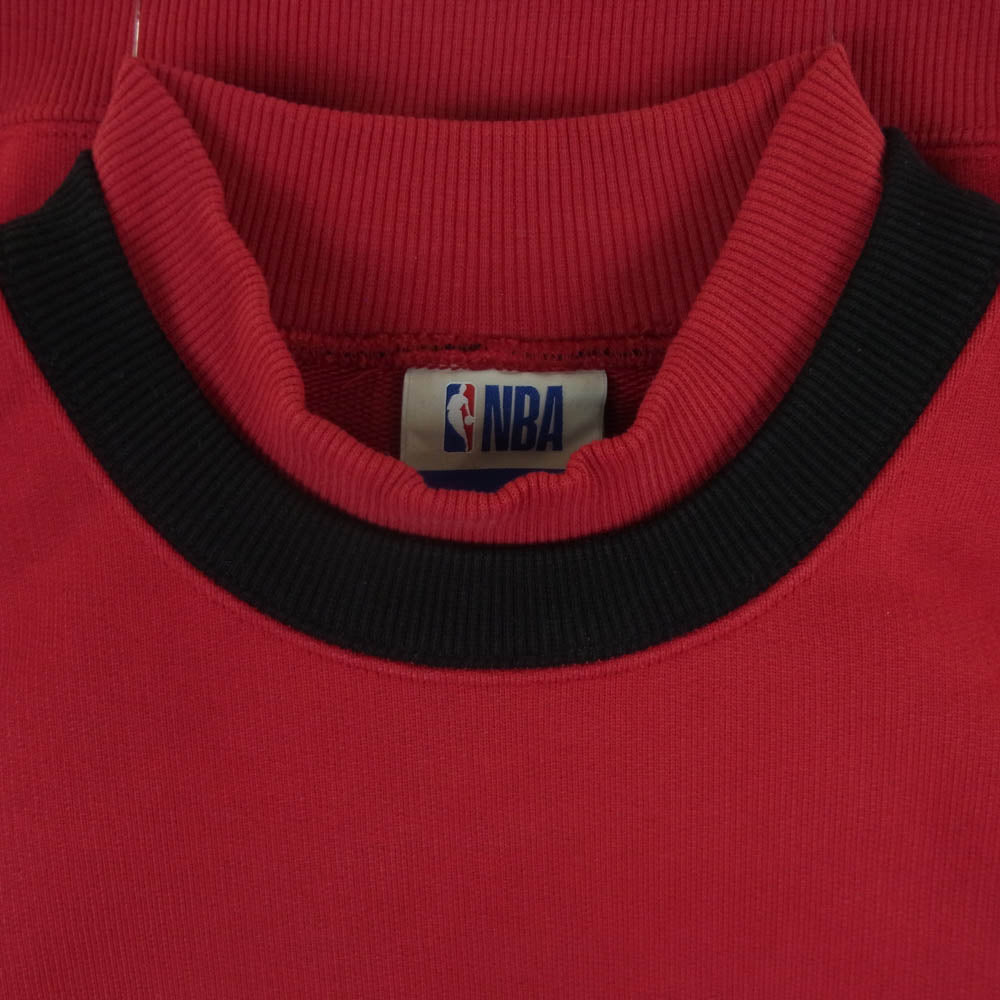 WIND AND SEA ウィンダンシー wds-c-nba5-24-q3-02 NBA WDS DOUBLE NECK SWEATSHIRT スウェット トレーナー レッド系 M【美品】【中古】