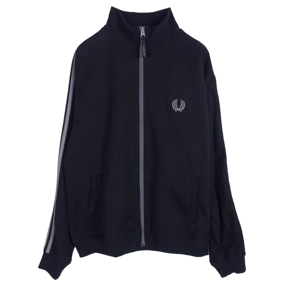 GOODENOUGH グッドイナフ SJ5327 ×FRED PERRY フレッドペリー ジャージ トラック ジャケット ブラック系 L【中古】