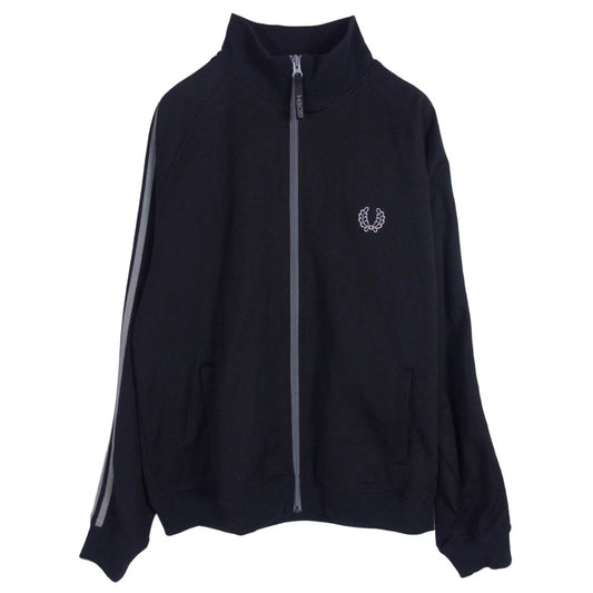 GOODENOUGH グッドイナフ SJ5327 ×FRED PERRY フレッドペリー ジャージ トラック ジャケット ブラック系 L【中古】