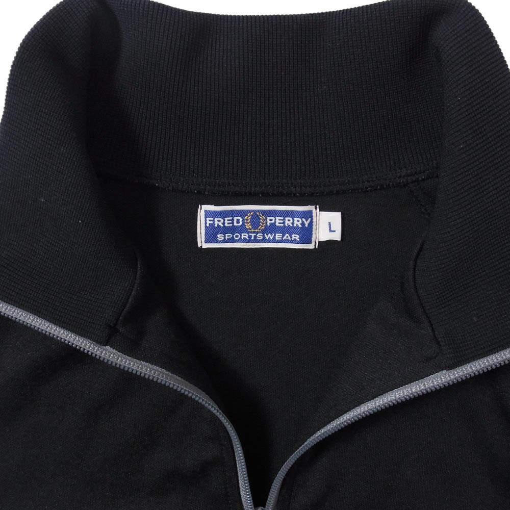 GOODENOUGH グッドイナフ SJ5327 ×FRED PERRY フレッドペリー ジャージ トラック ジャケット ブラック系 L【中古】