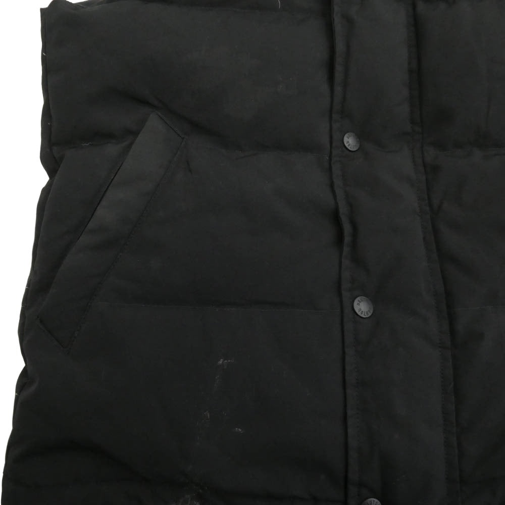 Danton ダントン JD-8759 URBAN RESEARCH アーバンリサーチ ロゴ ダウン ベスト ブラック系 38【中古】