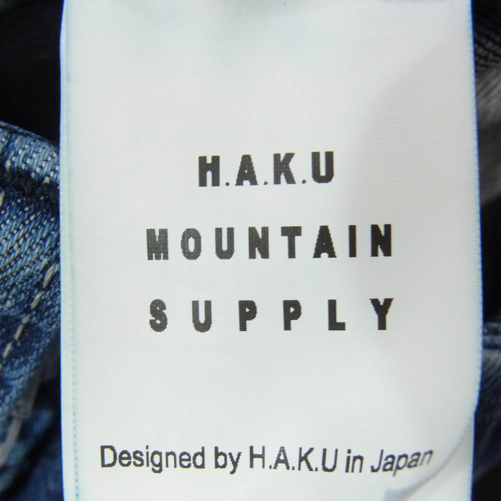 NANGA ナンガ HK-S116 HANDSFREE CARPENTER DENIM ハンズフリー カーペンター デニム パンツ インディゴブルー系 L【中古】