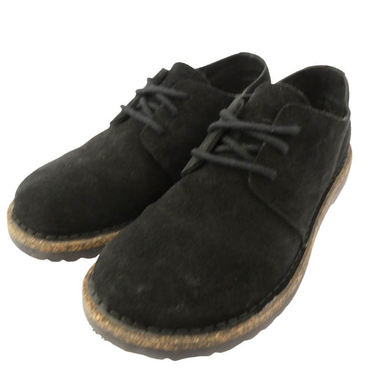 BIRKENSTOCK ビルケンシュトック 1029678 Uppsala Low アップサラ ロー スエード レースアップ シューズ ブラック系 38【中古】