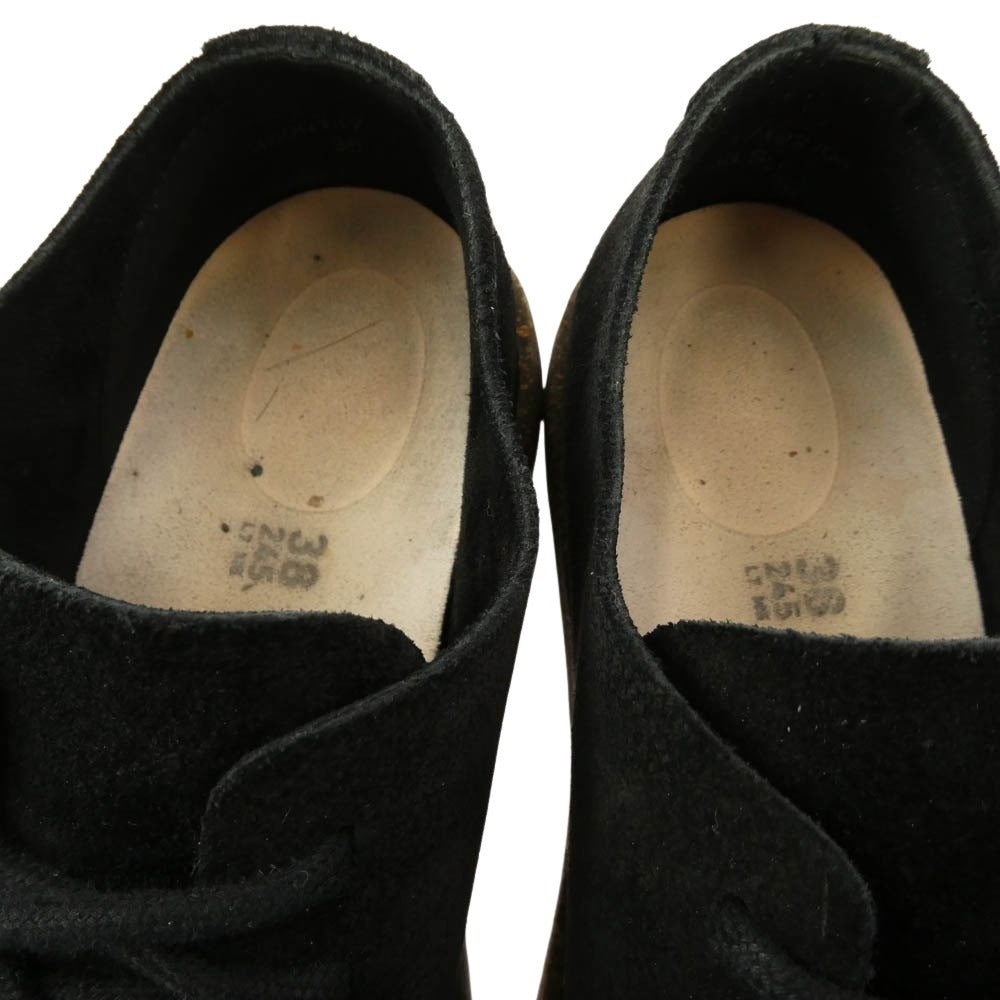 BIRKENSTOCK ビルケンシュトック 1029678 Uppsala Low アップサラ ロー スエード レースアップ シューズ ブラック系 38【中古】