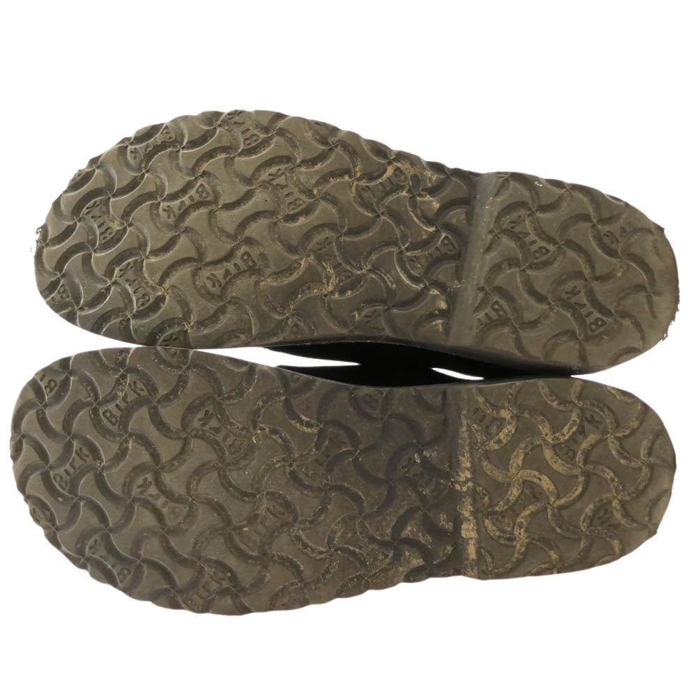 BIRKENSTOCK ビルケンシュトック 1029678 Uppsala Low アップサラ ロー スエード レースアップ シューズ ブラック系 38【中古】