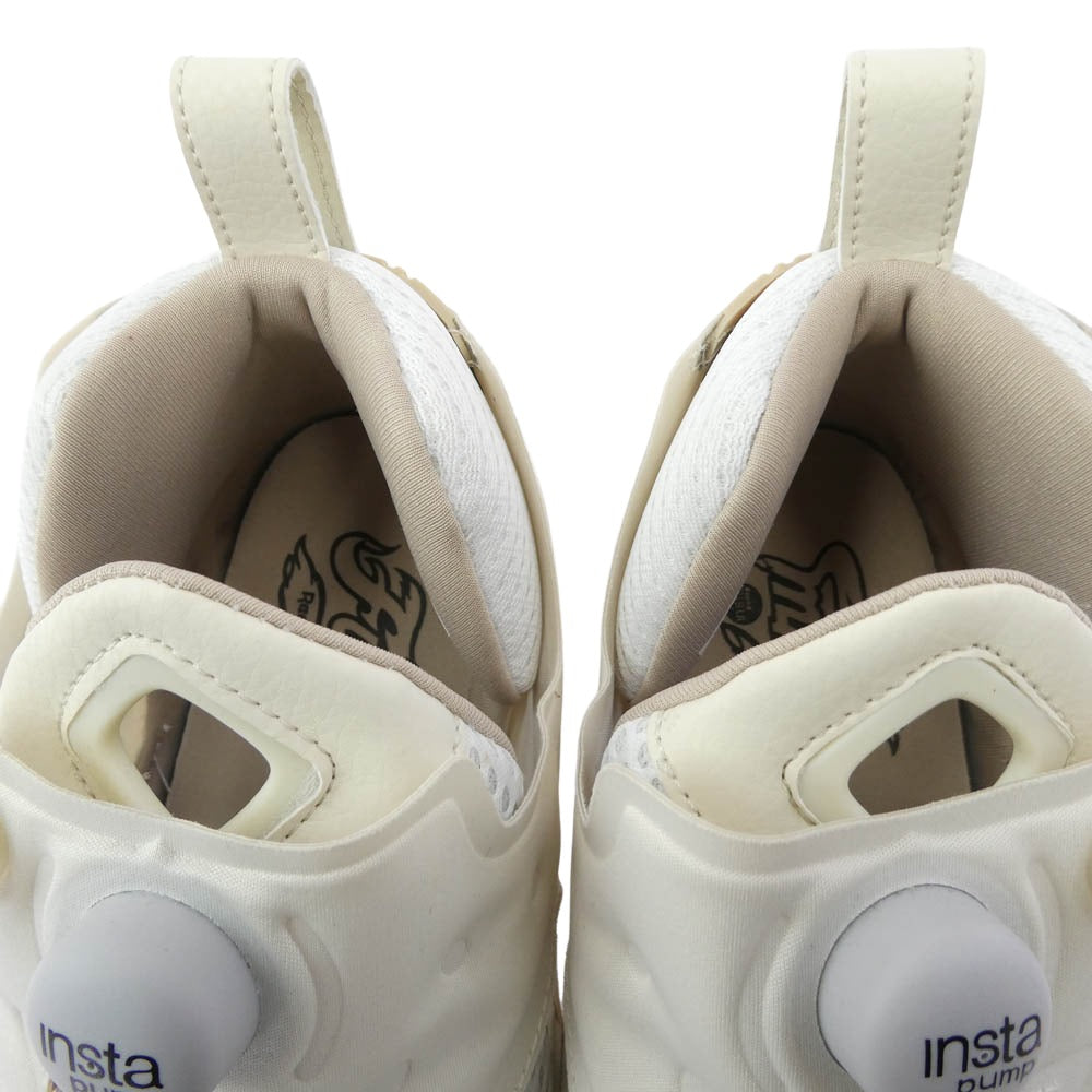Reebok リーボック GZ2185 INSTAPUMP FURY 95 ALABASTER/FOOTWARE WHITE/MODERN BEIGE インスタポンプフューリー スニーカー ホワイト系 27.5cm【新古品】【未使用】【中古】