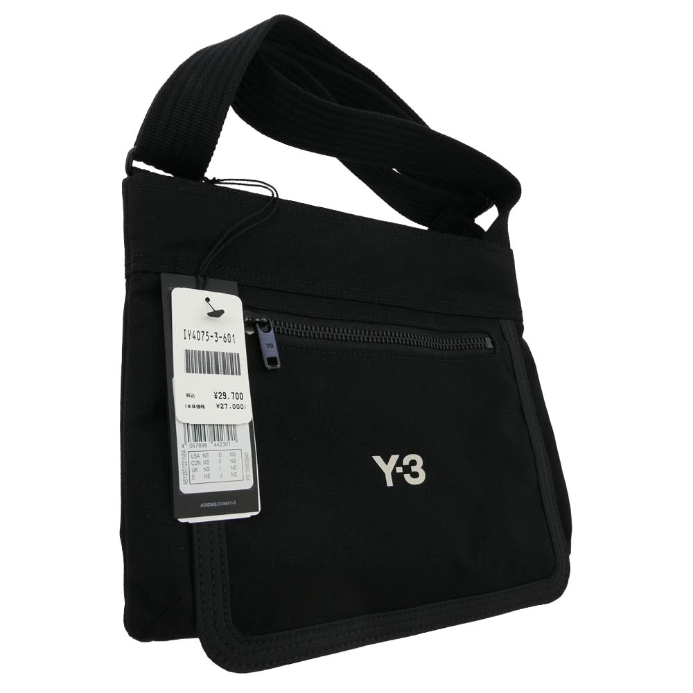 Y-3 Yohji Yamamoto ワイスリー ヨウジヤマモト IY4075 CL SACOCHE クラシック サコッシュ ショルダーバッグ ブラック系【新古品】【未使用】【中古】