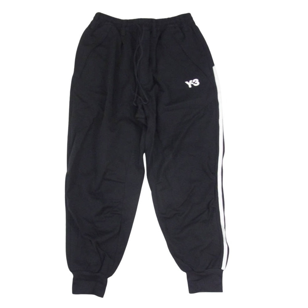 Y-3 Yohji Yamamoto ワイスリー ヨウジヤマモト 25SS JN7035 M 3S CUF PANT 3ストライプ カフ トラックパンツ ブラック系 M【美品】【中古】