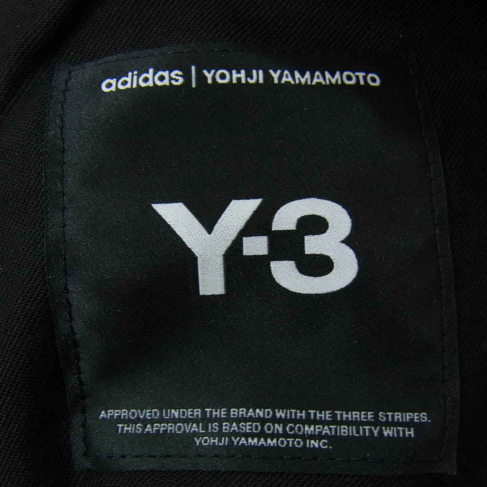 Y-3 Yohji Yamamoto ワイスリー ヨウジヤマモト 25SS JN7035 M 3S CUF PANT 3ストライプ カフ トラックパンツ ブラック系 M【美品】【中古】