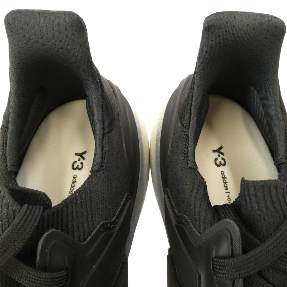 Y-3 Yohji Yamamoto ワイスリー ヨウジヤマモト JR6647 adidas アディダス ULTRABOOST 5 ウルトラブースト 5 スニーカー ブラック系 オフホワイト系 27.5cm【新古品】【未使用】【中古】