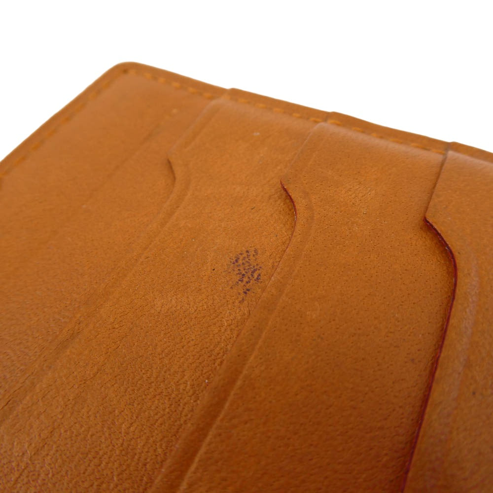GANZO ガンゾ 57787-56 コードバン レザー 札入れ 長財布 ブラウン系【中古】