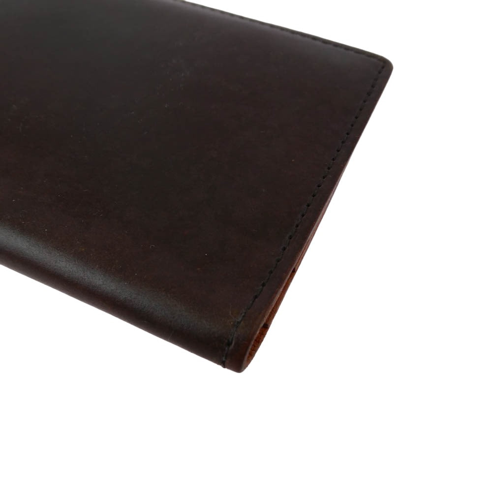 GANZO ガンゾ 57787-56 コードバン レザー 札入れ 長財布 ブラウン系【中古】