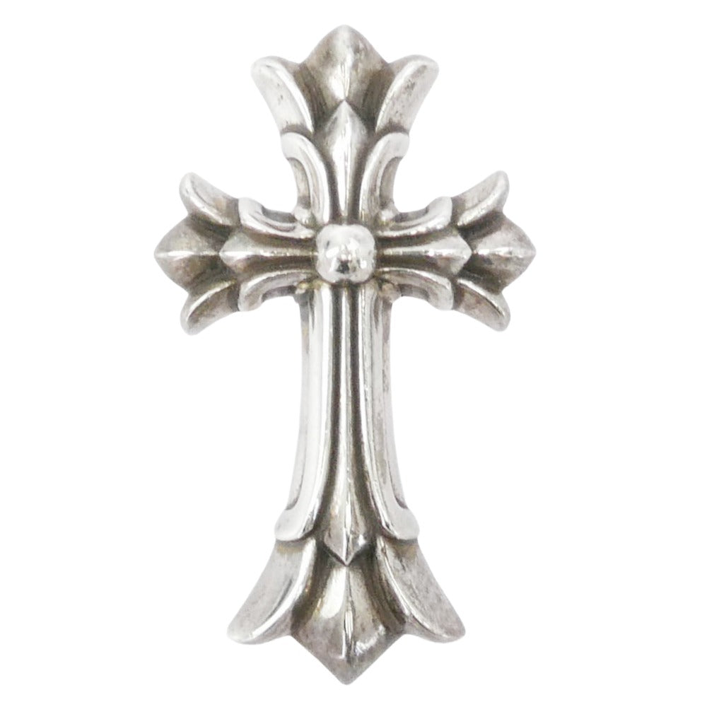 CHROME HEARTS クロムハーツ（原本無） DBL CH CRS SML スモール ダブルCHクロス ペンダントトップ シルバー系【中古】
