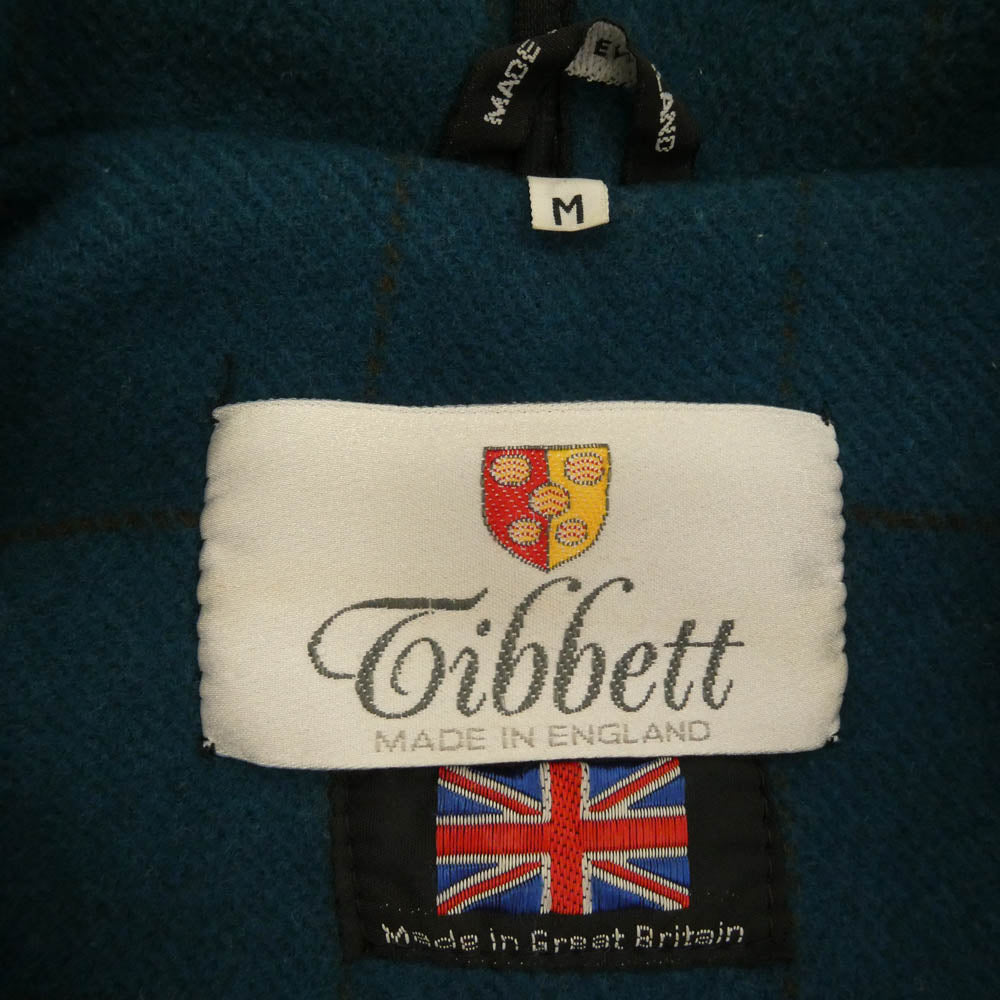チベット 英国製 ダッフル コート ネイビー系 M【中古】