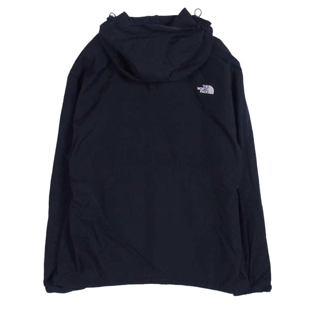 THE NORTH FACE ノースフェイス NP21735 COMPACT ANORAK コンパクト アノラック パーカー ジャケット ブラック系 L【中古】