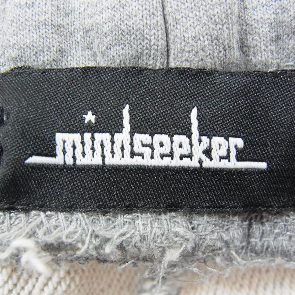MINDSEEKER マインドシーカー ロゴプリント スウェット パンツ グレー系 L【中古】