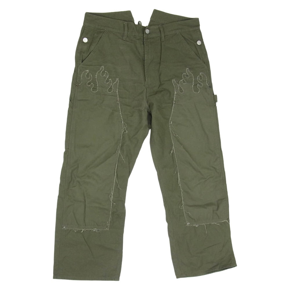 メイヨー 24MY-SPT01 Fire Double Knee Pants ファイアー ダブルニー パンツ カーキ系 M【中古】