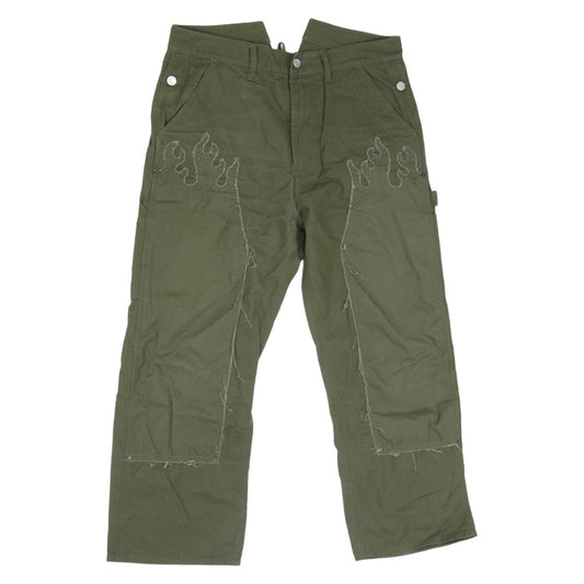 メイヨー 24MY-SPT01 Fire Double Knee Pants ファイアー ダブルニー パンツ カーキ系 M【中古】