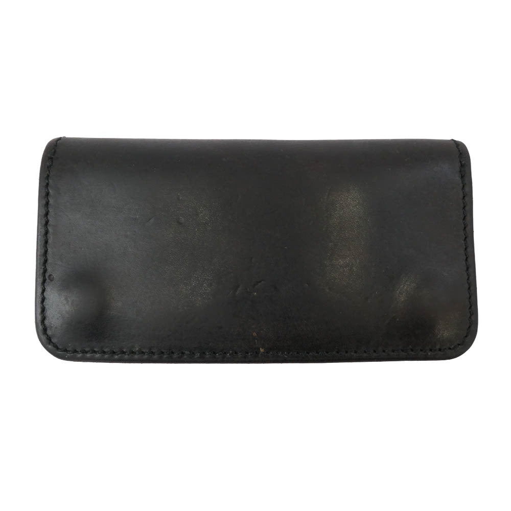 LARRY SMITH ラリースミス TRUCKERS WALLET トラッカーズ レザーウォレット 長財布 ダークブラウン系【中古】
