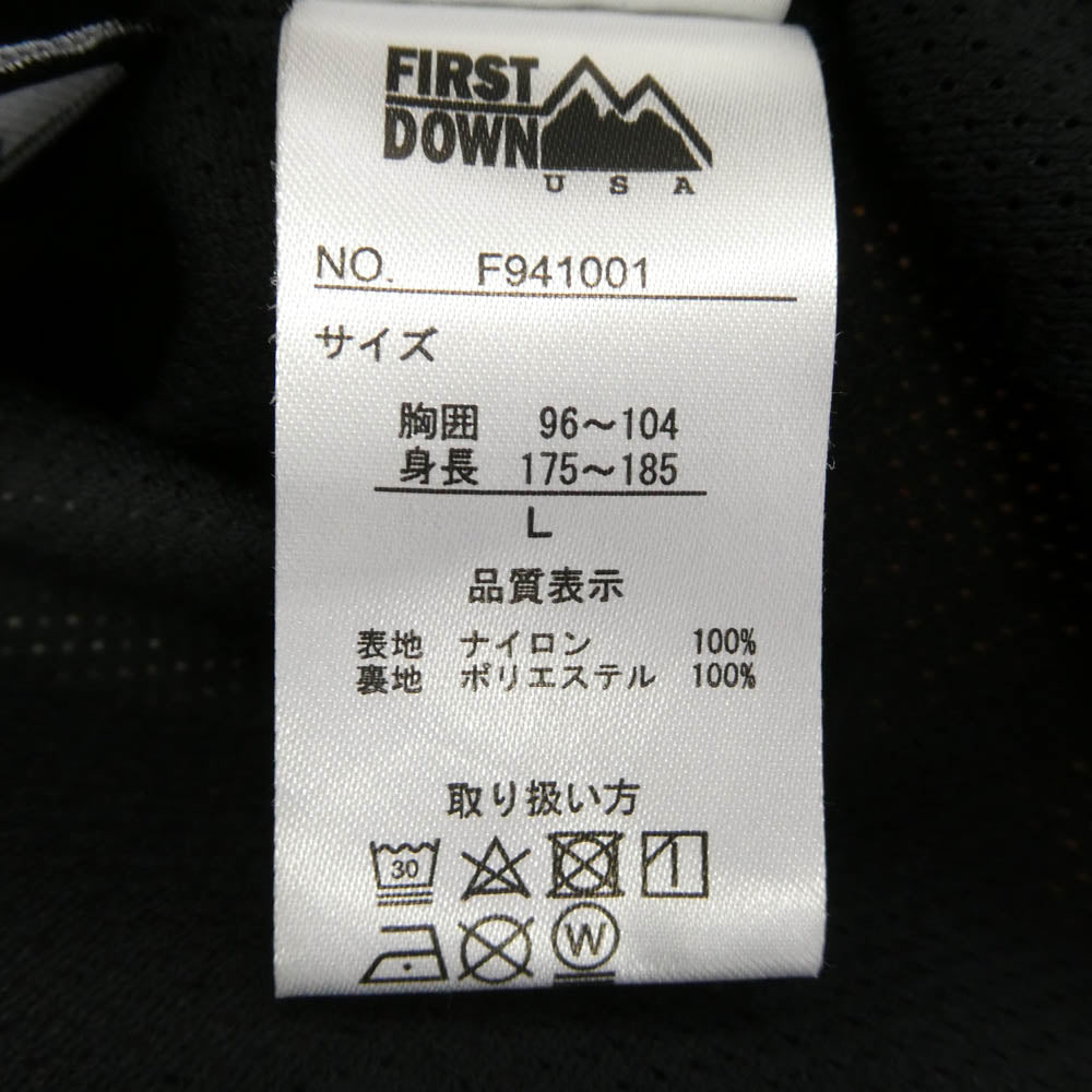 FIRST DOWN ファーストダウン F941001 ナイロン マウンテン パーカー ジャケット マルチカラー系 L【中古】