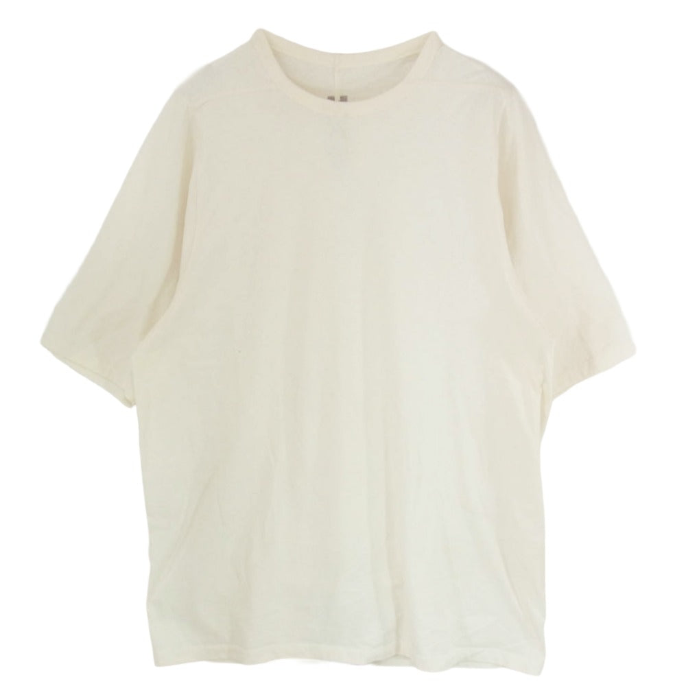 Rick Owens リックオウエンス 25SS RU01E5274-JNC Jumbo SS T-Shirt ハリウッド ジャンボ 半袖 オーバーサイズ Tシャツ オフホワイト系 S【中古】