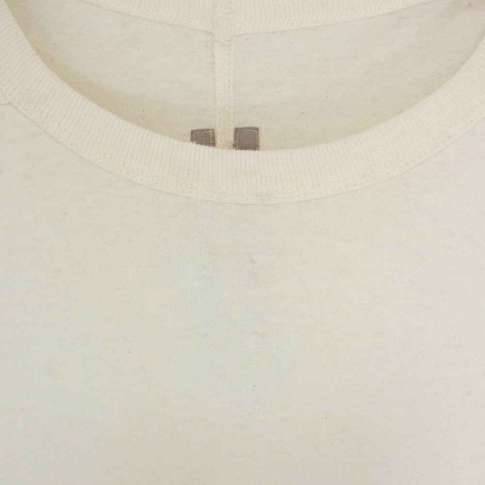 Rick Owens リックオウエンス 25SS RU01E5274-JNC Jumbo SS T-Shirt ハリウッド ジャンボ 半袖 オーバーサイズ Tシャツ オフホワイト系 S【中古】
