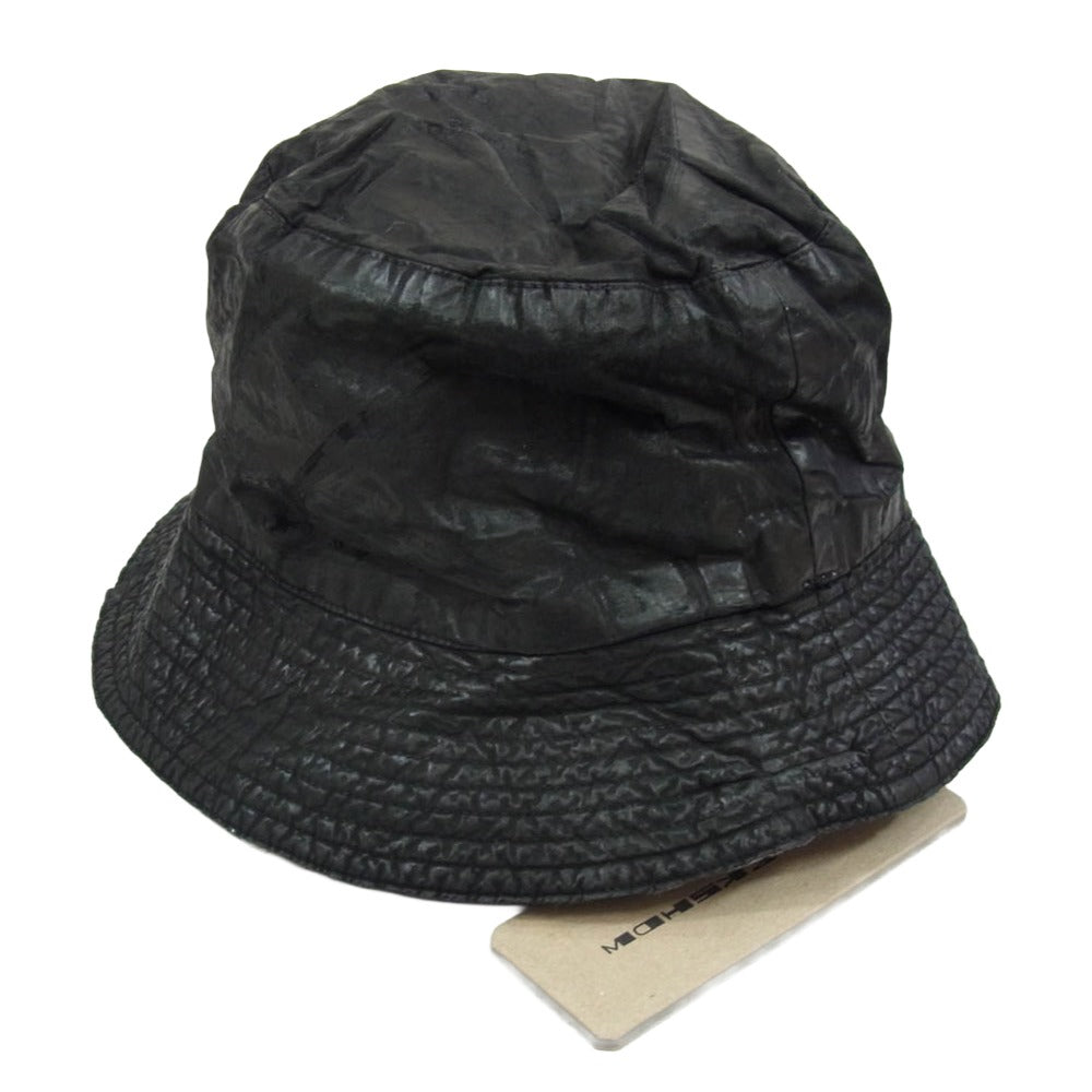 Rick Owens リックオウエンス 25SS DA01E3479-PF DRKSHDW ダークシャドウ GILLIGAN コーティング バケットハット 帽子 ブラック系 L【中古】