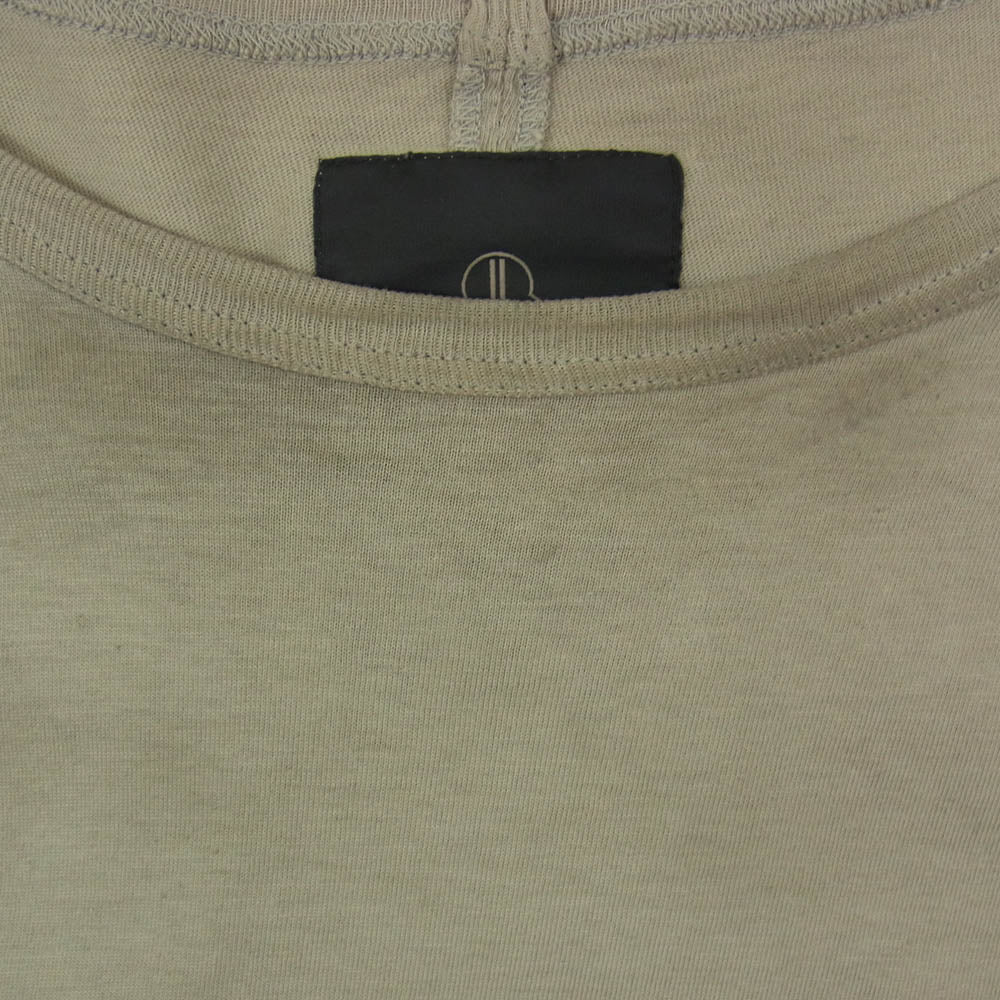 Rick Owens リックオウエンス I209N8C00001 SS LEVEL T-SHIRT モンクレール プリント 半袖 レベル Tシャツ カーキ系 M【中古】