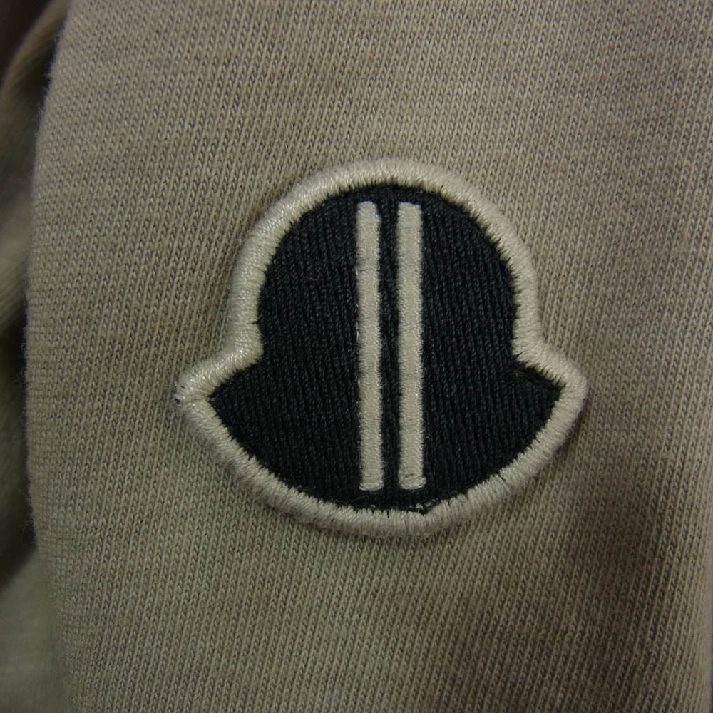 Rick Owens リックオウエンス I209N8C00001 SS LEVEL T-SHIRT モンクレール プリント 半袖 レベル Tシャツ カーキ系 M【中古】