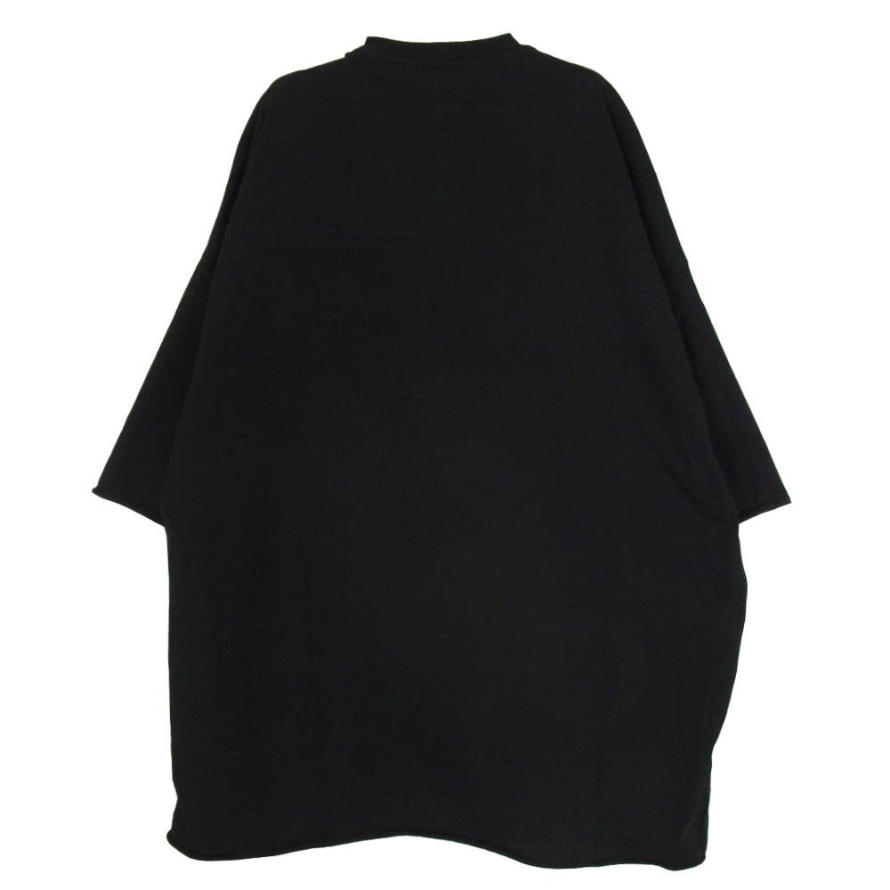 Rick Owens リックオウエンス 25SS RU01E5283-JA TOMMT-T トミー オーバーサイズ 半袖 Tシャツ ブラック系 ONE SIZE【中古】