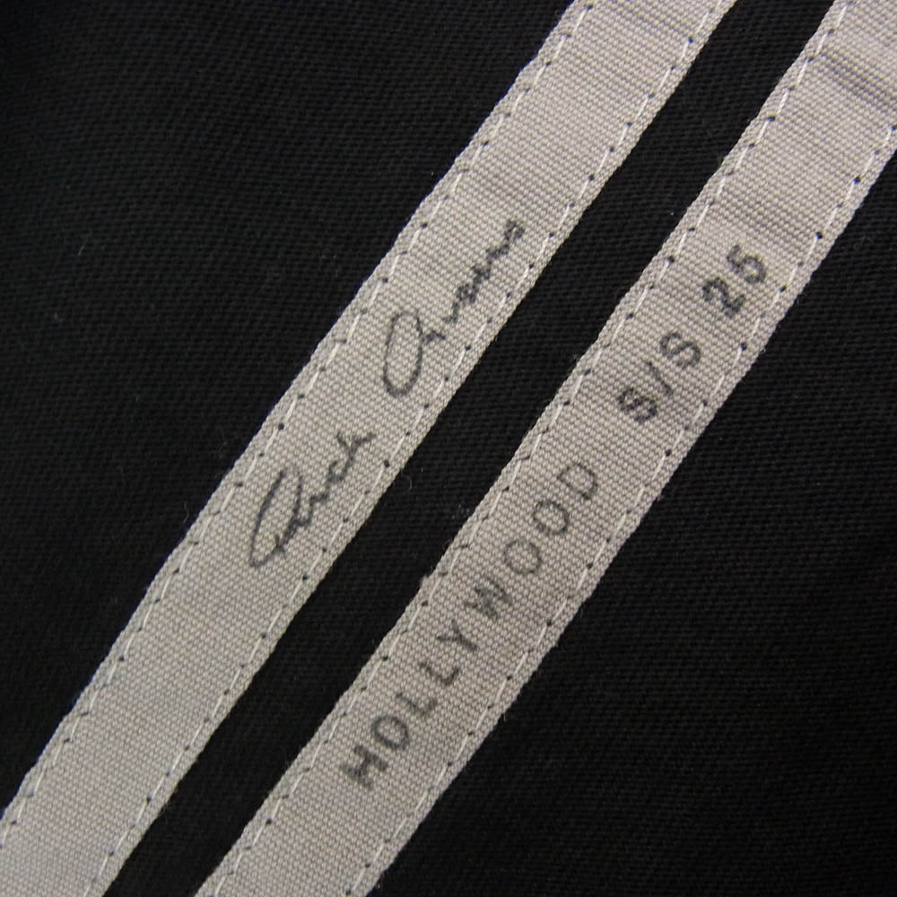 Rick Owens リックオウエンス 25SS RU01E5283-JA TOMMT-T トミー オーバーサイズ 半袖 Tシャツ ブラック系 ONE SIZE【中古】