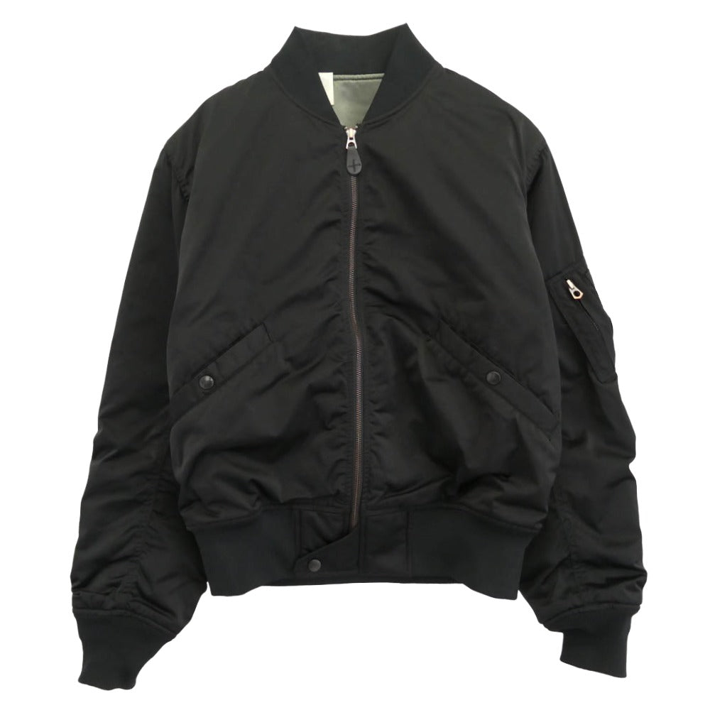 N.HOOLYWOOD エヌハリウッド 17SS 971-BL02 L-2B JACKET SPECIAL フライト ジャケット ブルゾン ブラック系 38【中古】