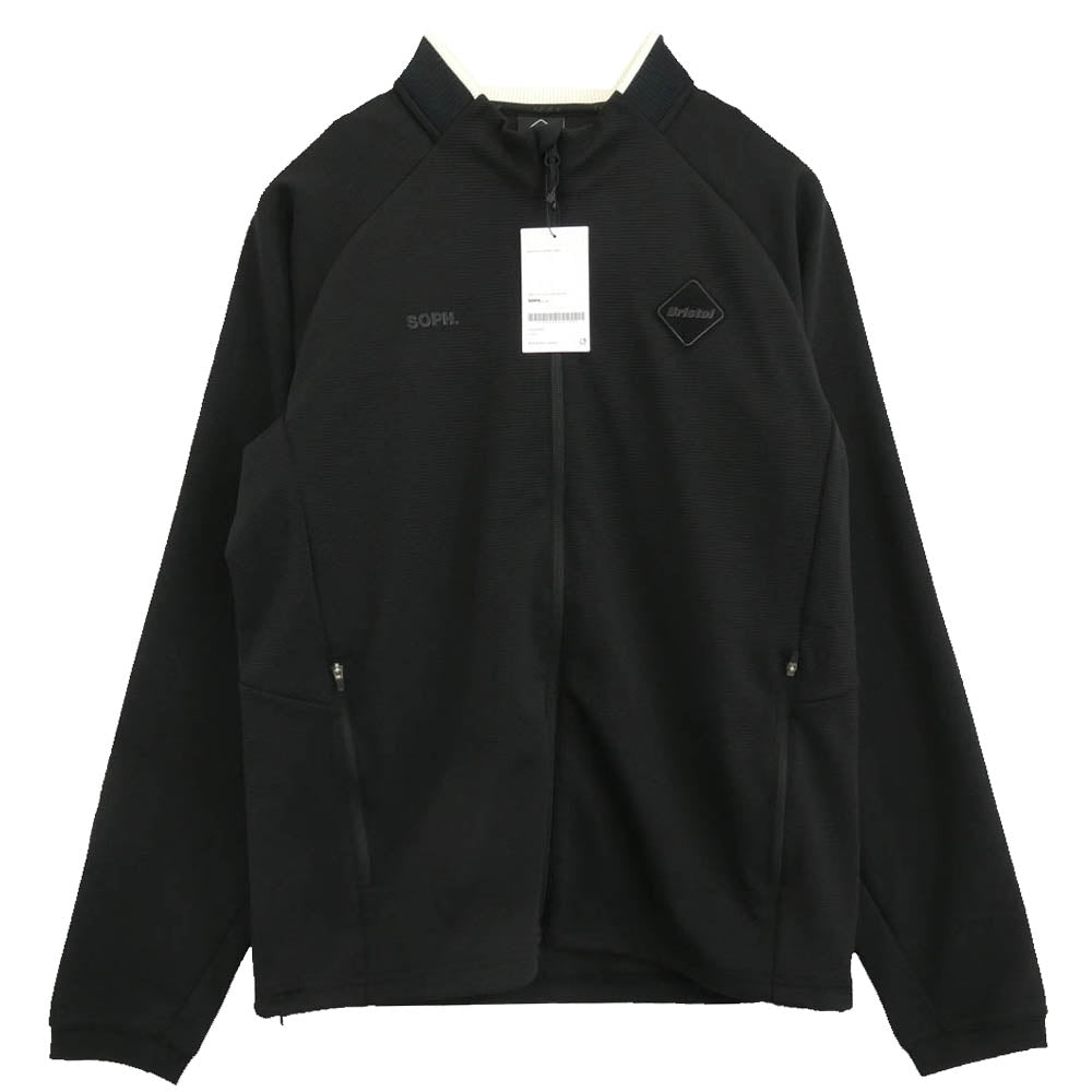 F.C.R.B. エフシーアールビー 26SS FCRB-260057 ELITE TRAINING TRACK JACKET トラック ジャケット ブラック系 L【新古品】【未使用】【中古】