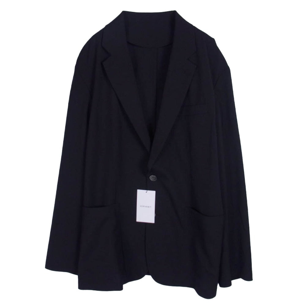 SOPHNET. ソフネット 25AW SPNT-252034 HIGH-TWIST POPLIN JACKET ポプリン テーラード ジャケット サイズ3 ブラック系 3【新古品】【未使用】【中古】