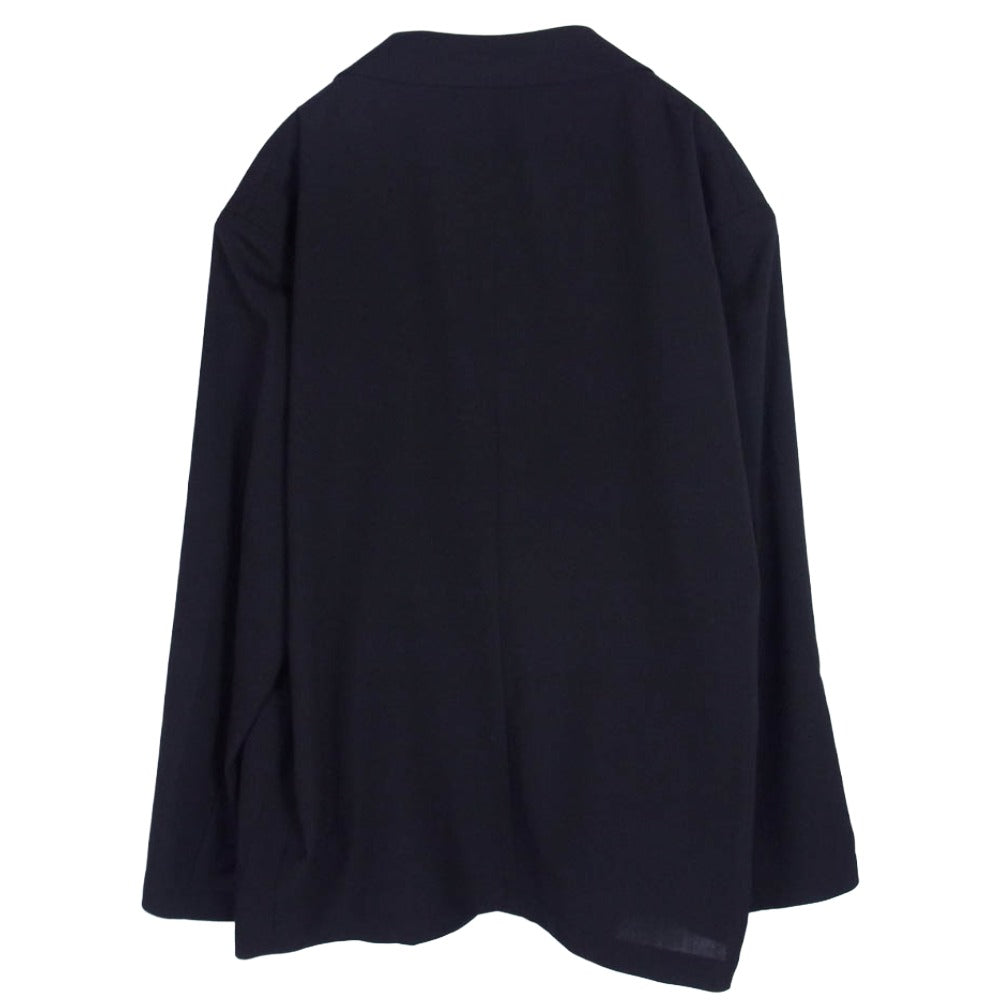 SOPHNET. ソフネット 25AW SPNT-252034 HIGH-TWIST POPLIN JACKET ポプリン テーラード ジャケット サイズ3 ブラック系 3【新古品】【未使用】【中古】 SOPHNET. ソフネット 25AW SPNT-252034 HIGH-TWIST POPLIN