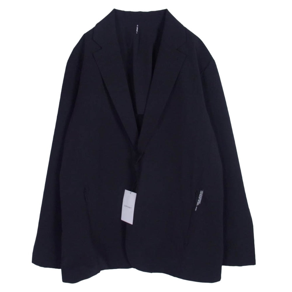 SOPHNET. ソフネット 25AW SPNT-252043 EX. BLEISURE JACKET BLACK ベンチレーション ナイロン テーラード ジャケット ブラック系 4【新古品】【未使用】【中古】