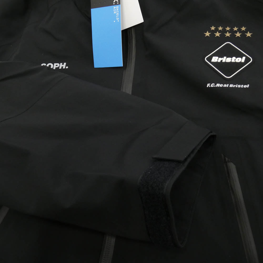 F.C.R.B. エフシーアールビー 26SS FCRB-260001 PERTEX SHIELD AIR REGARDLESS FIELD JACKET フィールド ナイロン ジャケット XLサイズ ブラック系 XL【新古品】【未使用】【中古】