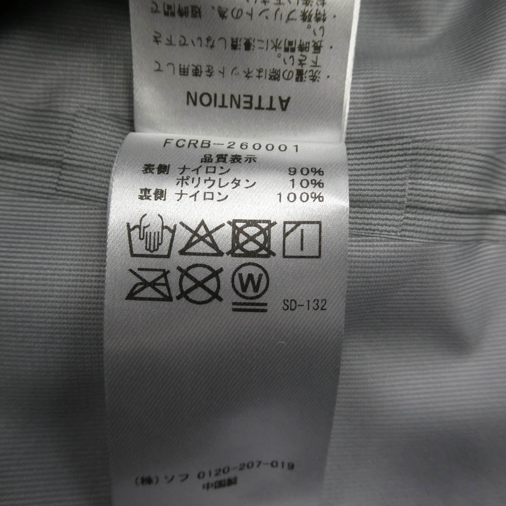 F.C.R.B. エフシーアールビー 26SS FCRB-260001 PERTEX SHIELD AIR REGARDLESS FIELD JACKET フィールド ナイロン ジャケット XLサイズ ブラック系 XL【新古品】【未使用】【中古】