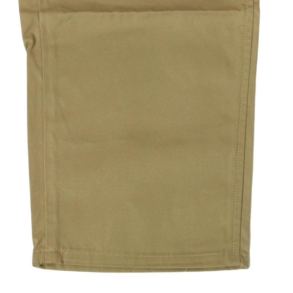 DESCENDANT ディセンダント 22SS 221WVDS-PTM03 WADER COTTON OVERALL ウェーダーコットン オーバーオール ベージュ系【美品】【中古】