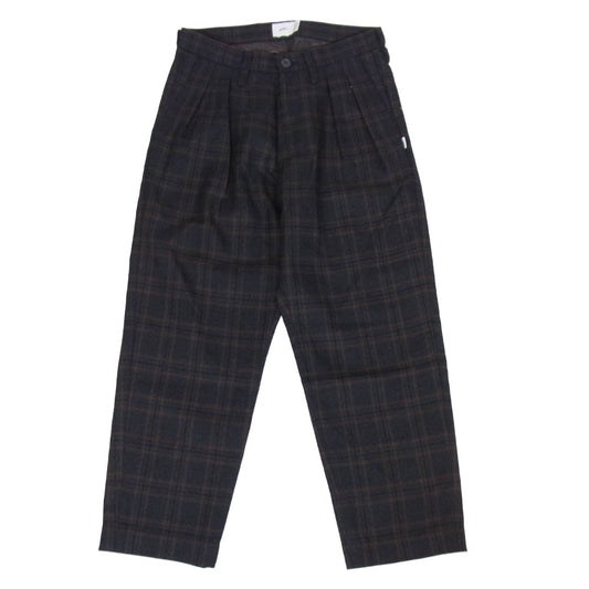 WTAPS ダブルタップス 20AW 202TQDT-PTM06 TUCK TROUSERS ウール トラウザー パンツ ネイビー系 01【中古】