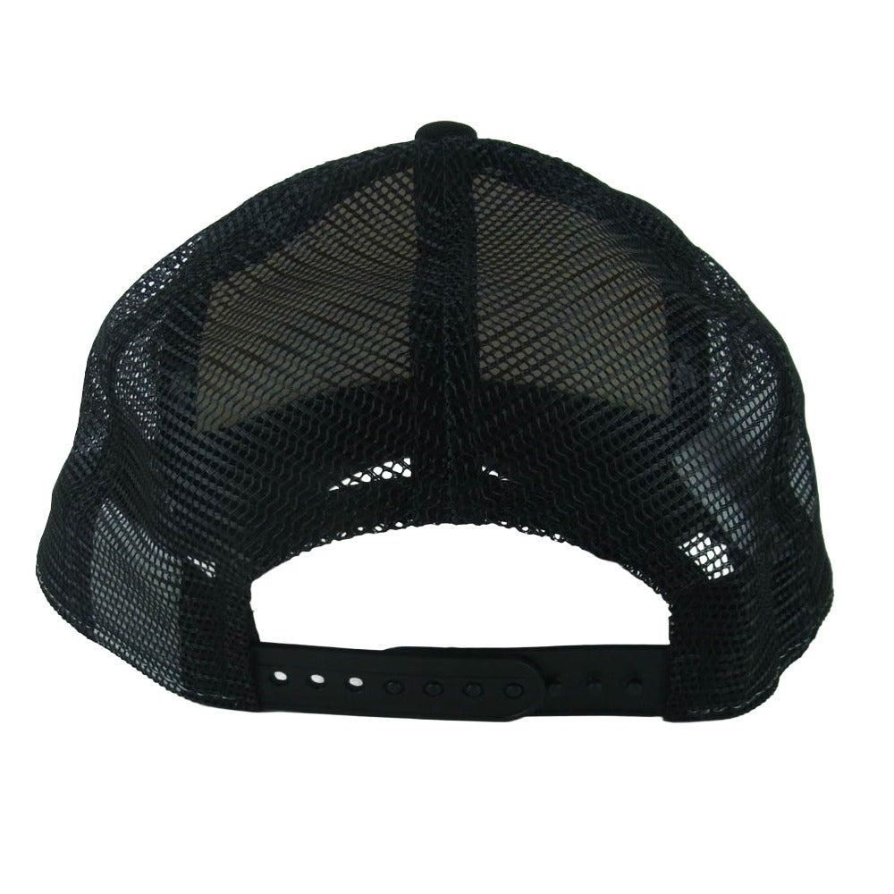 NEW ERA ニューエラ back to the future バックトゥザフューチャー メッシュ キャップ 中国製 ブラック系【中古】