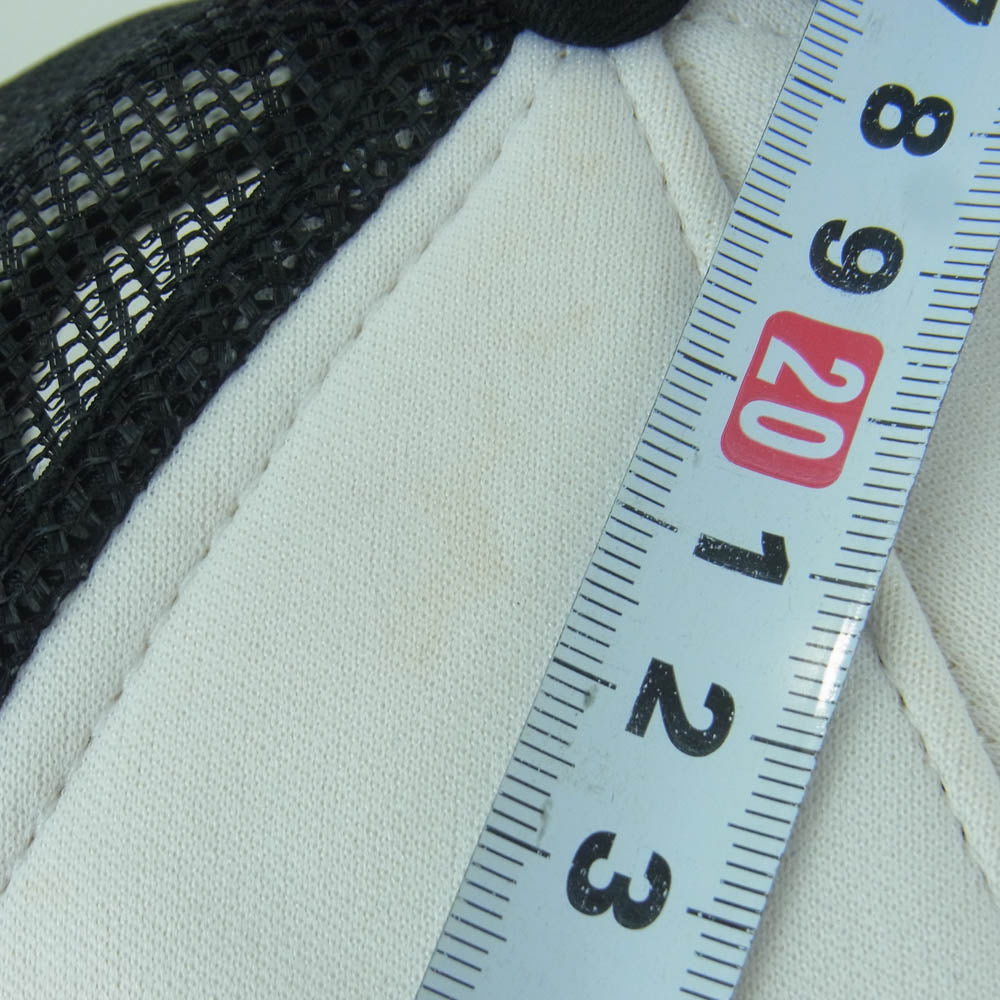 NEW ERA ニューエラ back to the future バックトゥザフューチャー メッシュ キャップ 中国製 ブラック系【中古】