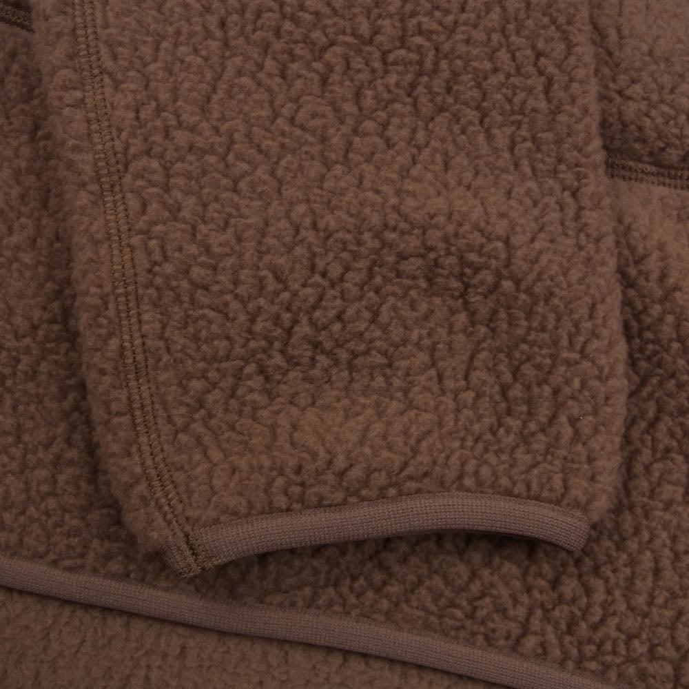 snowpeak スノーピーク SW-20AU00605BR Thermal Boa Fleece Jacket サーマル ボア フリース プルオーバー ジャケット ブラウン系 XL【極上美品】【中古】
