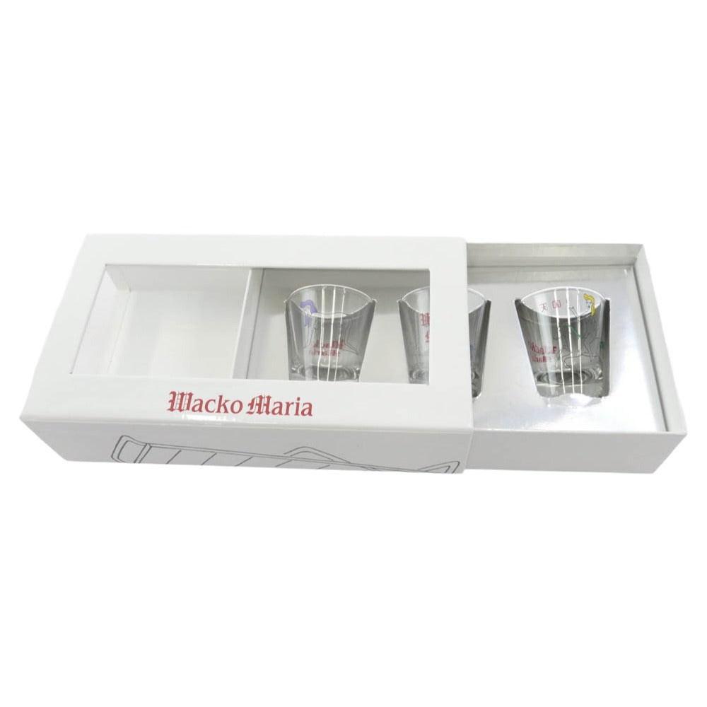 WACKO MARIA ワコマリア ショットグラス コップ クリア系【極上美品】【中古】