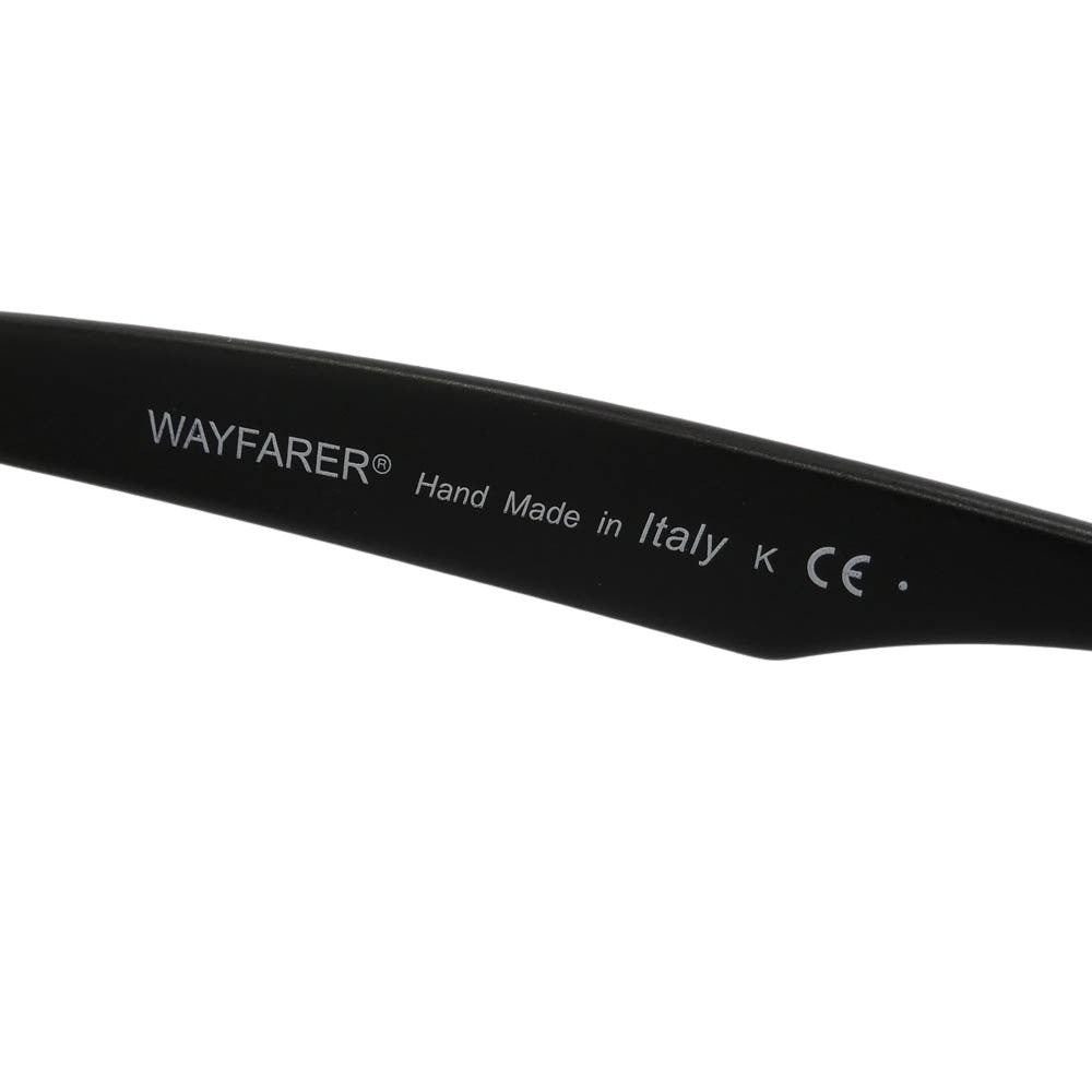 Ray-Ban レイバン RB2140-F TAKUYA KIMURA WAYFARER CLASSIC 度入り 木村拓也 ウェイファーラー サングラス 眼鏡 メガネ ブラック系 レッド系【中古】