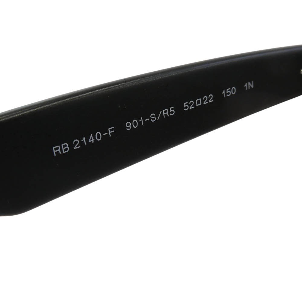 Ray-Ban レイバン RB2140-F TAKUYA KIMURA WAYFARER CLASSIC 度入り 木村拓也 ウェイファーラー サングラス 眼鏡 メガネ ブラック系 レッド系【中古】