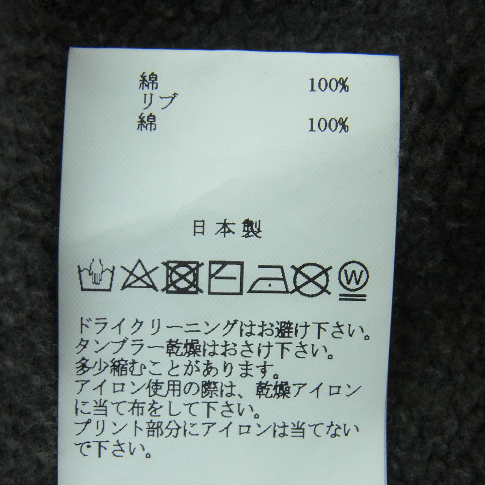 ラストマン 24AW 242LM-CT11 PRINTED HOODIE ANGEL プリント プルオーバー パーカー コットン グレー系 XL【中古】